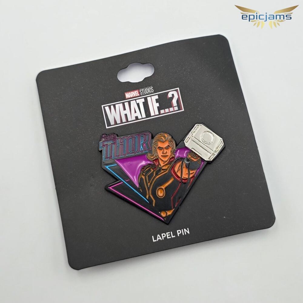 Disney Marvel What If...? Party Thor Enamel Lapel Pin